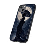 Geisha Parasol Moonlight Art Tough Phone Case