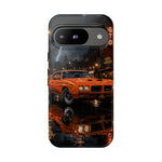 70 GTO Judge Phone Case, Rainy City Night Muscle Car Cover
