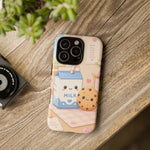 Milk Cookie Phone Case Cute Food Kawaii Tough Cover Gift Art