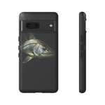 Snook Fishing Phone Case, Saltwater Portrait Black Cover, Gift