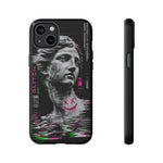 VHS Glitch Retro Art Tough Phone Case