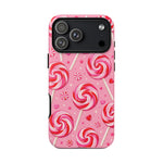 Candy Swirl Lollipop Art Tough Phone Case