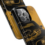 Trans Am Black Gold Shaker Tough Phone Case Muscle Car Art Cover