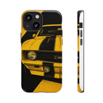 Z28 Yellow Camaro Retro Poster Tough Phone Case
