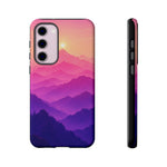 Pastel Mountain Haze Vaporwave Art Tough Phone Case