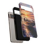 Sunset Bass Fishing Boat phone case | Tough Cover