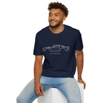 1977 Trans Am Shirt Vintage Muscle Car | Classic Firebird Style Line Art Retro Automotive T-Shirt
