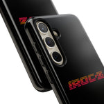 Camaro IROC-Z Retro Sunset Stripe Emblem Tough Phone Case Cover Gift