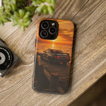 Sunset Skyline R32 on Pier phone case | Tough Covers