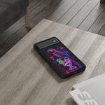 Neon Parrot Cocktails phone case | Tough Cases