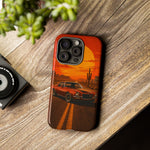 Camaro Z28 Desert Highway Sunset Phone Case Tough Case