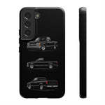 Black Silverado Classic Pickup Tough Phone Case for Chevy Truck Fans