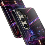 GTO Rainy Neon Arcade Tough Phone Case for Muscle Car Enthusiasts