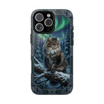 Norwegian Forest Cat Nordic Art Tough Phone Case