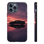 C8 Sunset Silhouette Phone Case Tough Protective Case