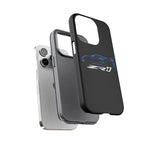 Blue C8 ZR1 Phone Case for Supercar Enthusiasts