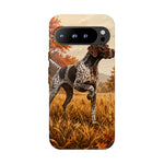 German Shorthaired Pointer Pointing Art Tough Phone Case