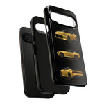 Gold Fairlady Z Classic Sports Car Tough Phone Case - 3 View
