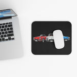 1961 Corvette Red White Blue Classic Chevy Sports Car Artwork Gaming Mouse Pad