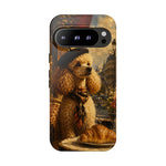Poodle in Beret Phone Case | Vintage Paris Café Illustration