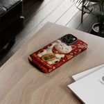 Maneki Neko Lucky Cat Art Tough Phone Case