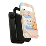 Milk Cookie Phone Case Cute Food Kawaii Tough Cover Gift Art