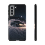 MK4 Supra Snow Drift Night Tough Phone Case