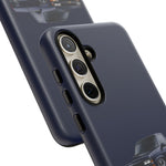 Navy Blue Chevy OBS Truck Phone Case, Classic Cover