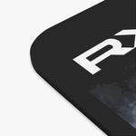 Yellow RX-7 Sports Car Mouse Pad | Rotary Racing Desk Mat