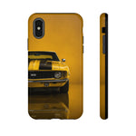 Classic Camaro SS Phone Case, Yellow 69 Muscle Car Cover, Gift for Guys