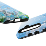 Copy of Silver Butterflies Tough Case | Blue Sky Water Droplets Phone Cover