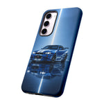Blue R34 Skyline Phone Case, JDM Sports Car Racing Stripe Studio Cover