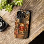 Corgi Royal Guard phone case | Cute British corgi soldier illustration
