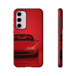 Red Miata Phone Case, NA MX5 90s JDM Roadster Tough Cover
