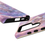 Cherub Cloud Throne Phone Case, Pastel Marble 3D Render Cover