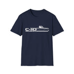 1967 C10 Fleetside Classic Truck Name Badge 67 Chevy Pickup T-Shirt Fan Gift Tee