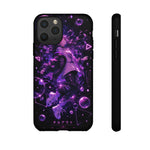 Chillout Floating Anime Girl Phone Case – Dreamy Vaporwave Aesthetic
