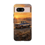 73 Chevy C10 Square body Truck Two-Tone Sunrise Tough Phone Case