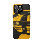 Z28 Yellow Camaro Retro Poster Tough Phone Case