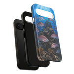 Snapper Reef Phone Case, Sunlit School Ocean Fishing Tough Cover