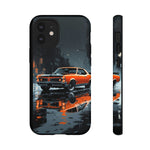 1966 GTO Orange Rainy City Tough Phone Case Cover Gift Art
