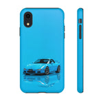 RX-7 Cyan Studio Phone Case Studio Color Match Car Art