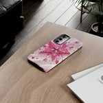 Pink Glitter Star Tough Case | Sparkle Phone Case