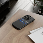 Blue C7 Z06 Sports Car Tough Phone Case Track Style Cover Gift