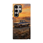 73 Chevy C10 Square body Truck Two-Tone Sunrise Tough Phone Case