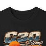 1968 Chevy C30 Classic Trucks Long Sleeve Tee | Vintage Sunset Stripes