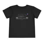 1964 GTO Toddler T-Shirt Kids Vintage Muscle Car Tee