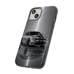 Silver Charger RT Phone Case, Classic Muscle Car Racing Stripe Cover