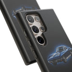 1963 Sting Ray Blue Glow Tough Phone Case Cover Gift Art