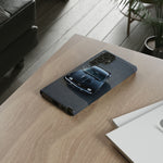 1969 Camaro SS Black Overhead Tough Phone Case Cover Gift Art